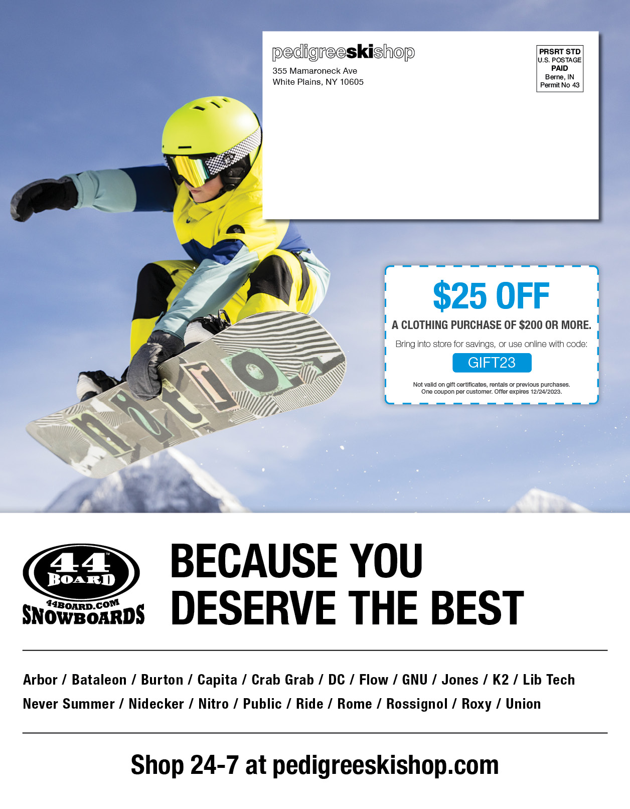 Pedigree ski 2025 shop coupon code